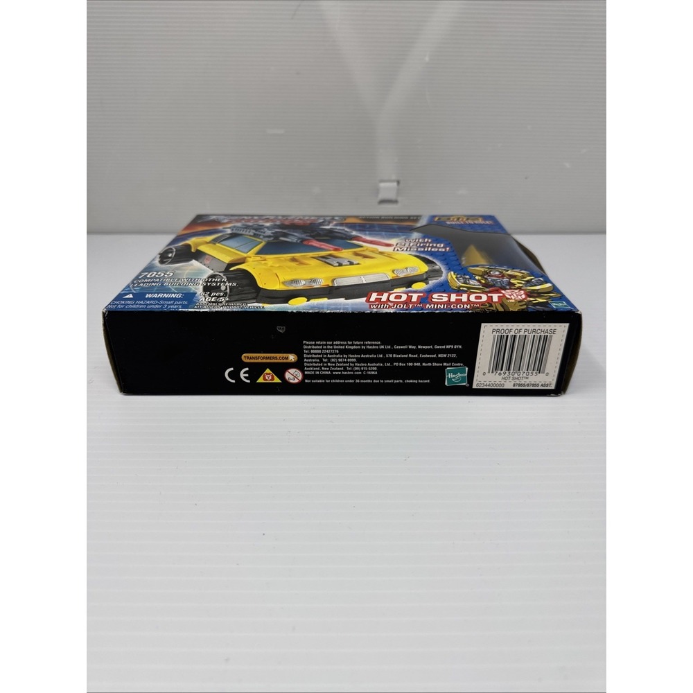 TRANSFORMERS BTR Armada Hot Shot Hasbro 2003 Jolt Mini-Con Build Set Sealed - Picture 5 of 6